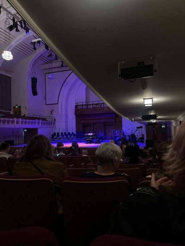 Cadogan Hall, section: Stalls, row: M, seat: 2