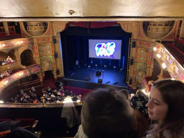 Hackney Empire, section: Upper Circle, row: E, seat: 10