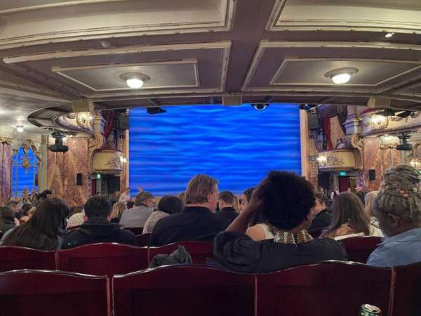 Novello Theatre, section: Stalls, row: U, seat: 18
