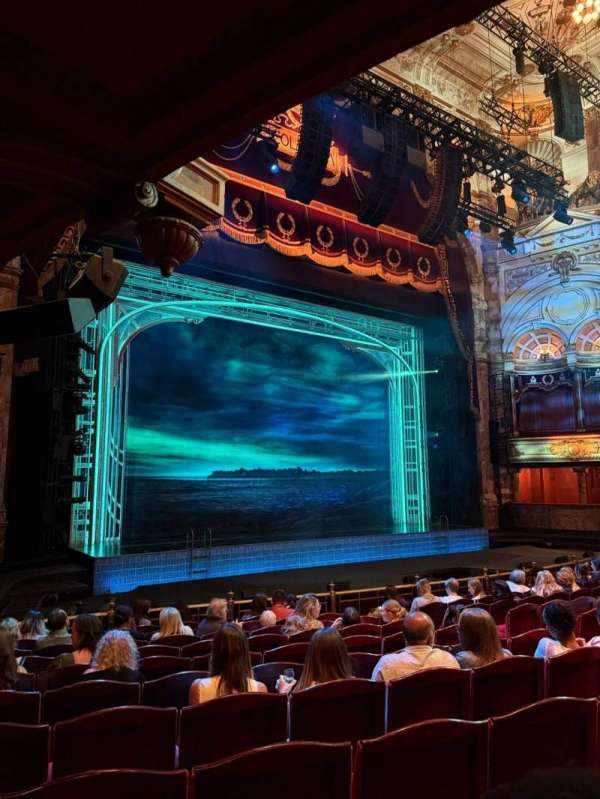 London Coliseum, section: Stalls, row: Box A, seat: 1