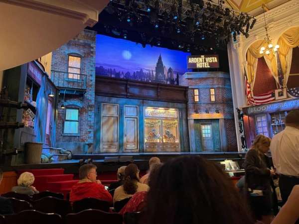 Ford's Theatre, section: Orchestra L, row: F, seat: 7