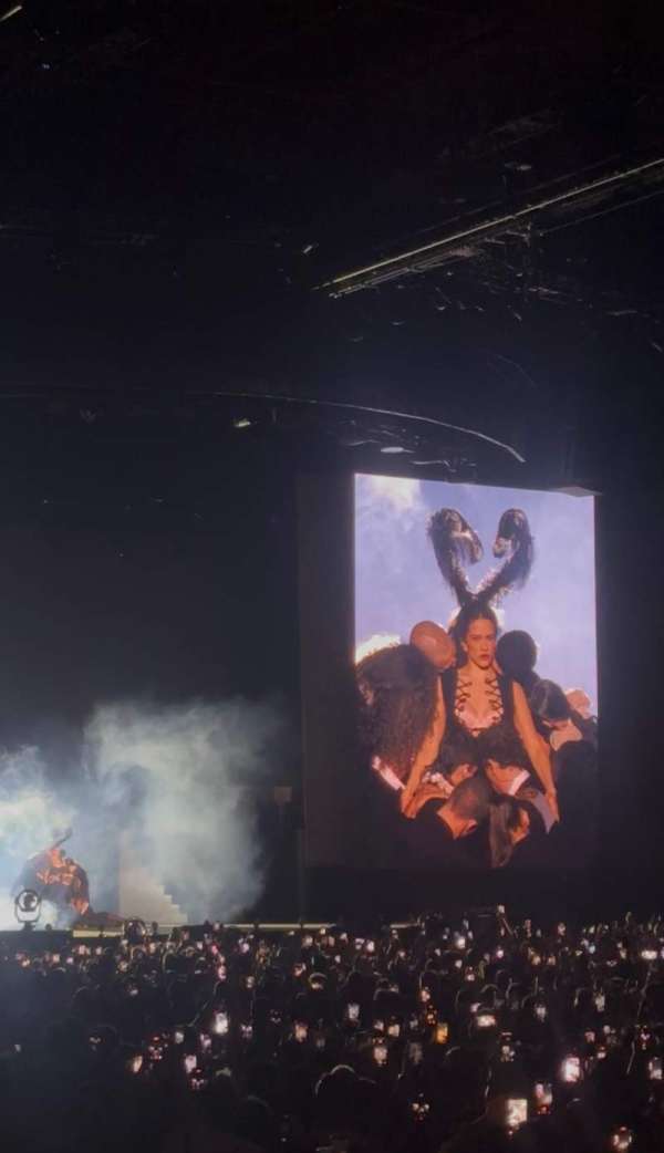 Palau Sant Jordi, section: 121, row: 6, seat: 4