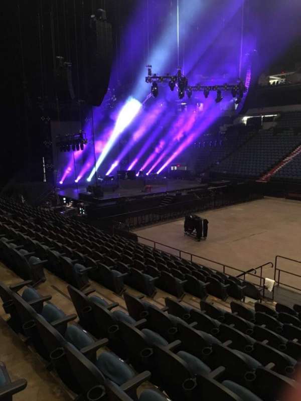 U.S. Bank Theater at Target Center, section: 110, row: M, seat: 7