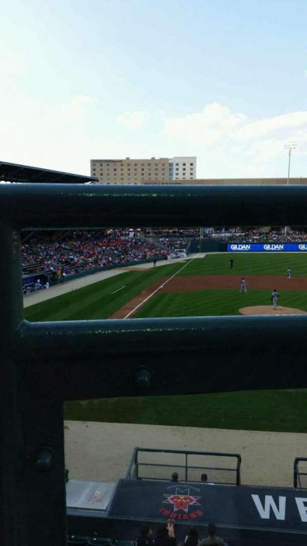 Victory Field, section: 213, row: A, seat: 12
