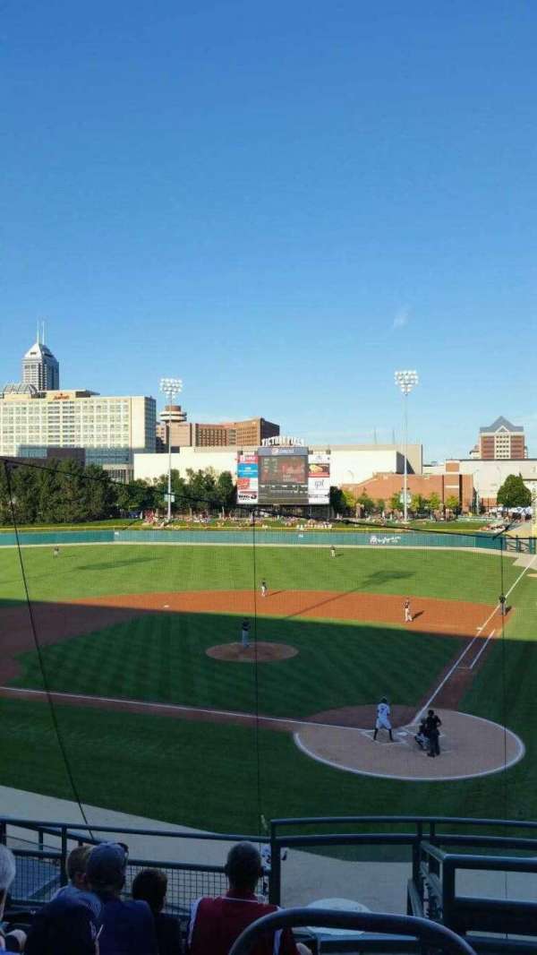 Victory Field, section: 208, row: H, seat: 1