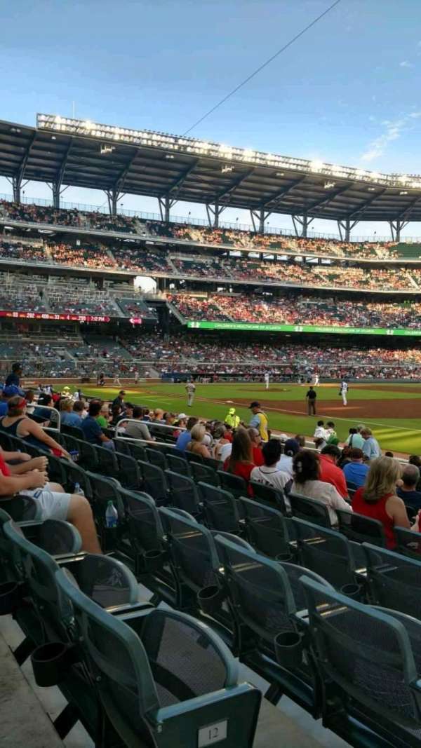 Truist Park, section: 13, row: 13, seat: 16