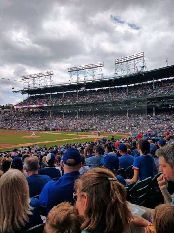 Wrigley Field, section: 110, row: 14, seat: 1