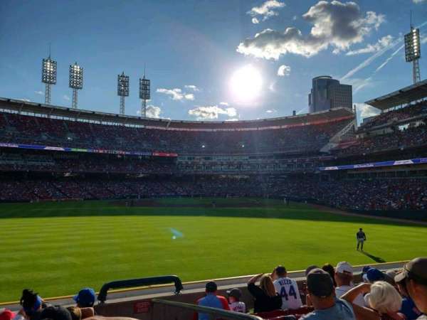 Great American Ball Park, section: 102, row: G, seat: 1