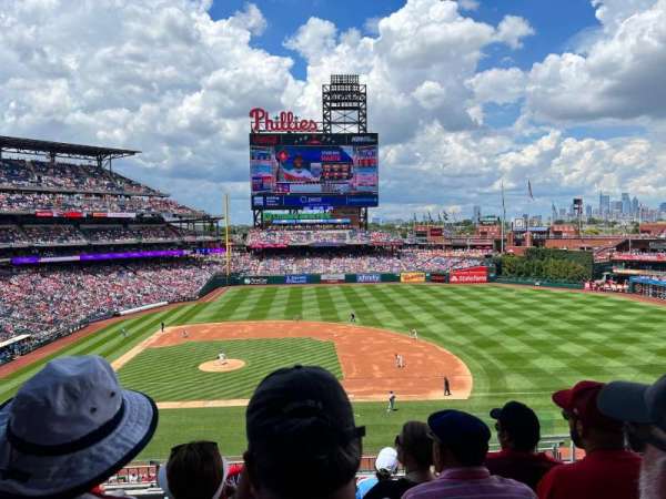 Citizens Bank Park, section: 216, row: 6, seat: 3