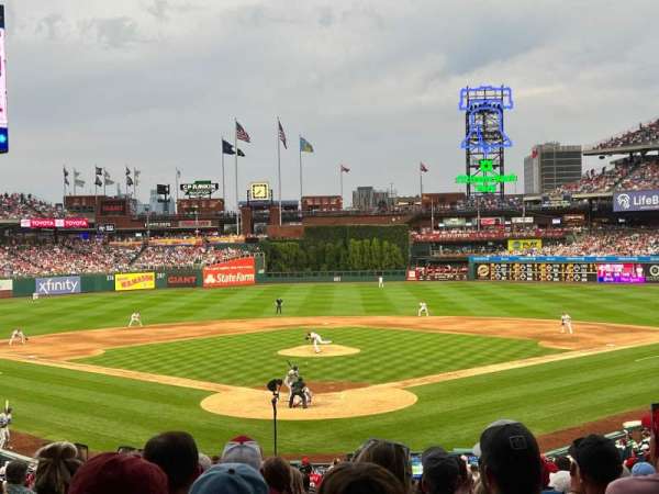 Citizens Bank Park, section: 123, row: 32, seat: 10