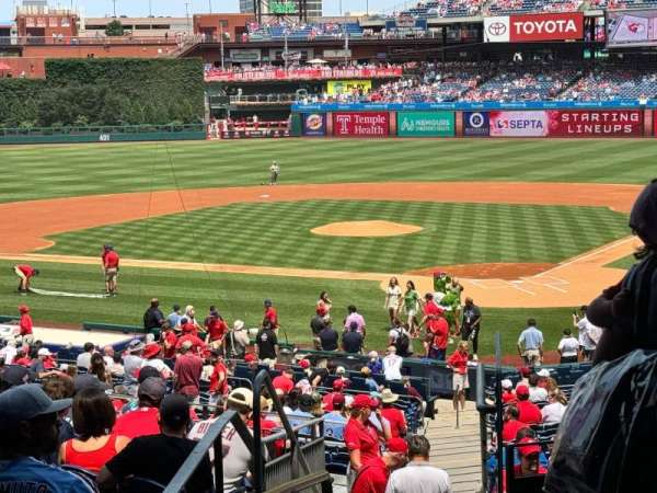 Citizens Bank Park, section: 125, row: 33, seat: 25