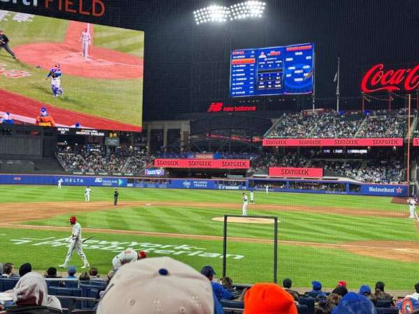 Citi Field, section: 18, row: 6, seat: 7