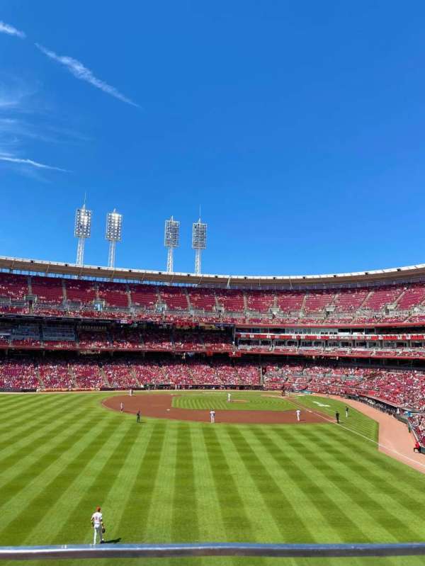 Great American Ball Park, section: 404, row: A, seat: 15