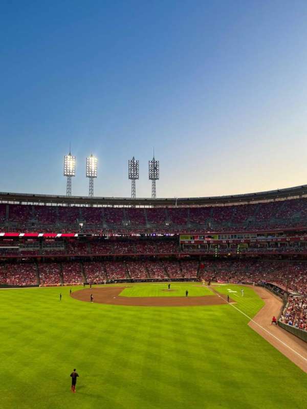 Great American Ball Park, section: 405, row: A, seat: 18
