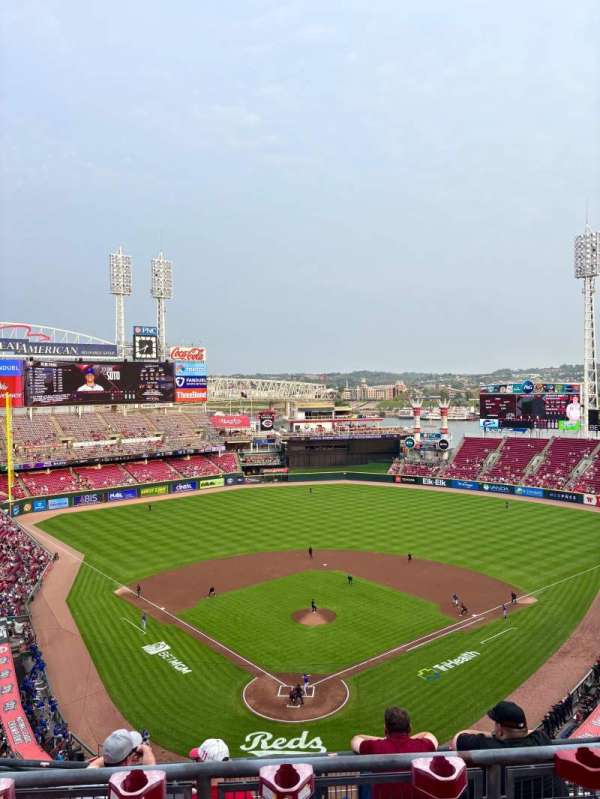 Great American Ball Park, section: 524, row: C, seat: 8