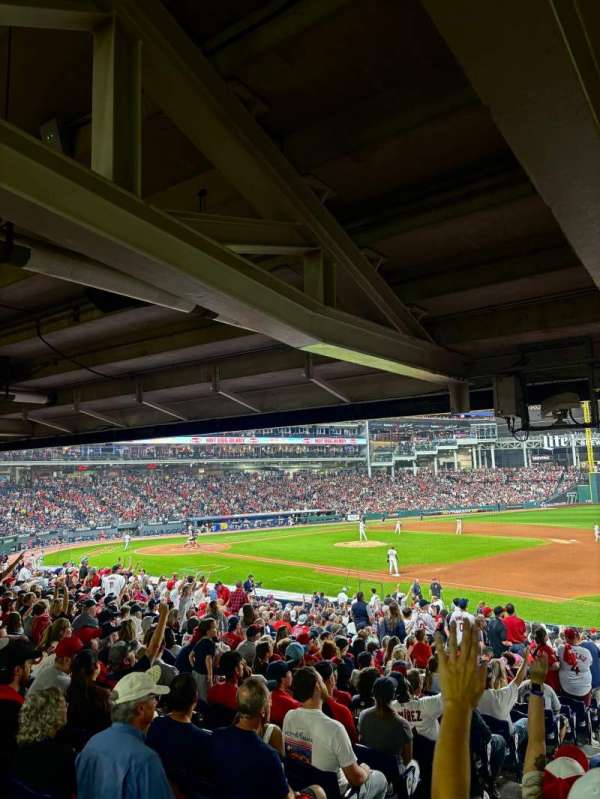 Progressive Field, section: 134, row: GG, seat: 8