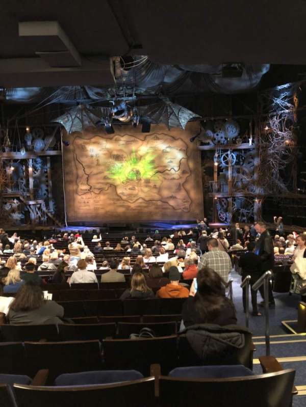 Gershwin Theatre, section: Orchestra C, row: W, seat: 118