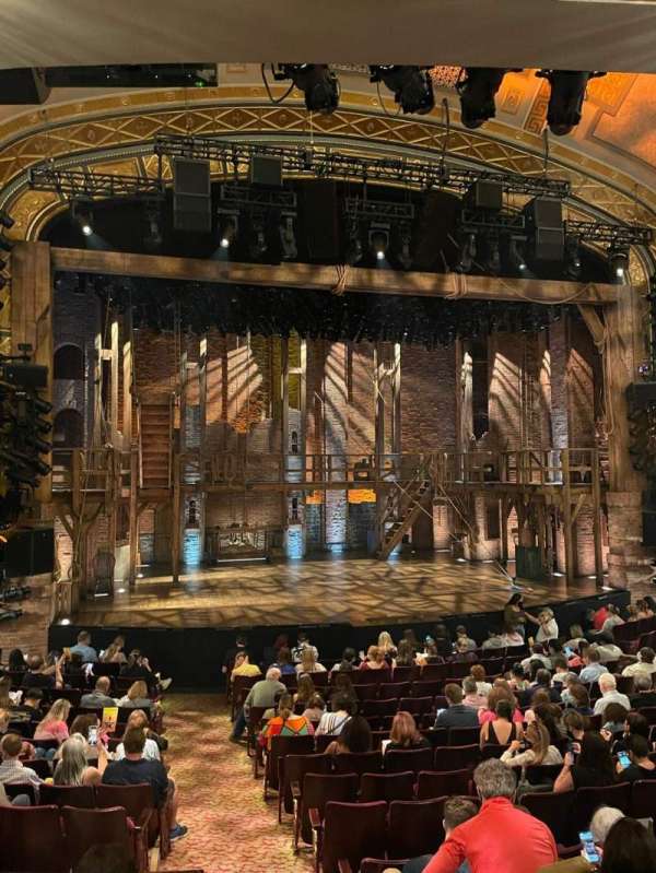 Richard Rodgers Theatre, section: Orchestra L, row: P, seat: 1