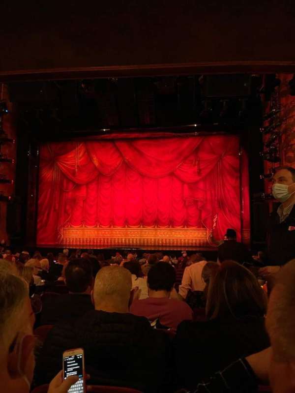 August Wilson Theatre, section: Orchestra C, row: Q, seat: 101