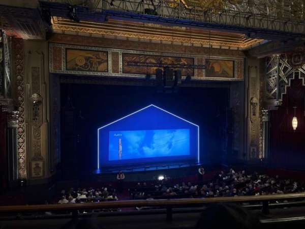 Hollywood Pantages Theatre, section: Mezzanine LC, row: B, seat: 306