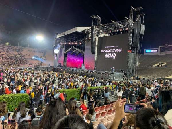 Rose Bowl, section: 19, row: 7, seat: 9