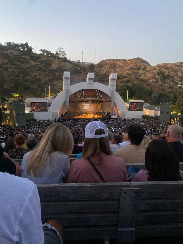 Hollywood Bowl, section: N2, row: 9, seat: 110