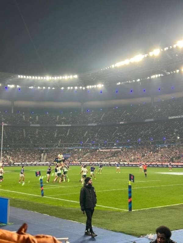 Stade de France, section: X8, row: 3, seat: 7