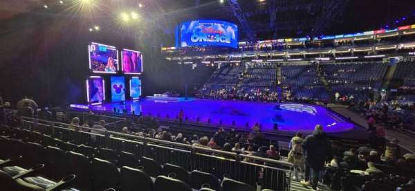 The O2, London, section: 102, row: L, seat: 86