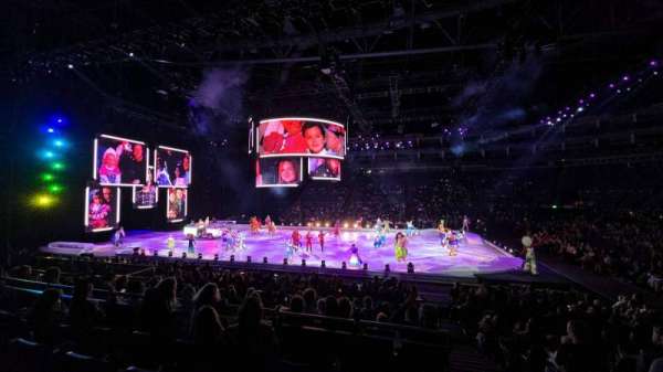The O2, London, section: 102, row: L, seat: 86