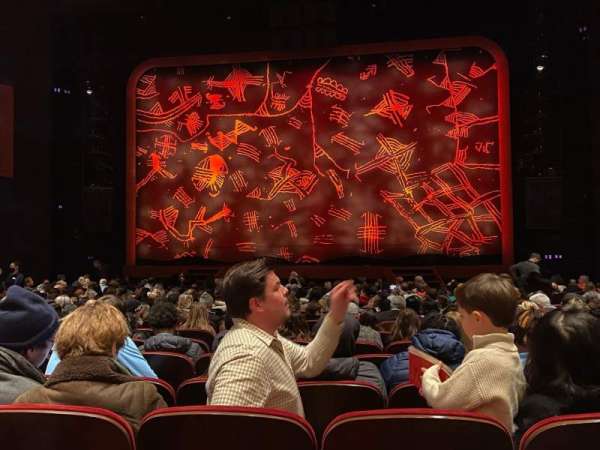 Minskoff Theatre, section: Orchestra C, row: Q, seat: 120