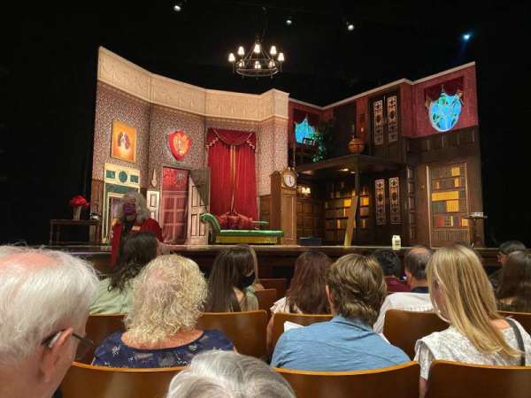 The Kennedy Center Eisenhower Theater, section: Orchestra C, row: F, seat: 112