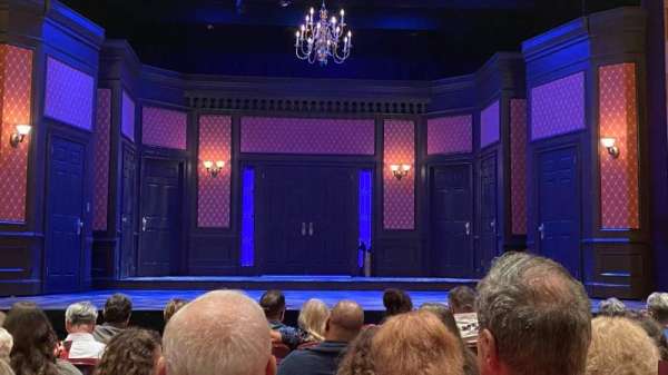 Gilliam Stage at the Barter Theatre, section: Orchestra, row: H, seat: 108