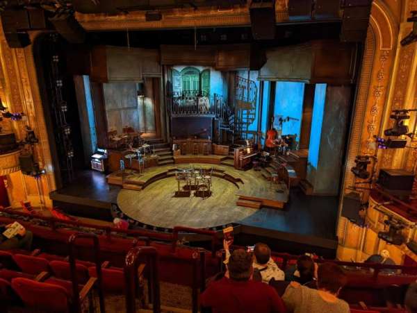 Walter Kerr Theatre, section: Mezzanine R, row: E, seat: 4