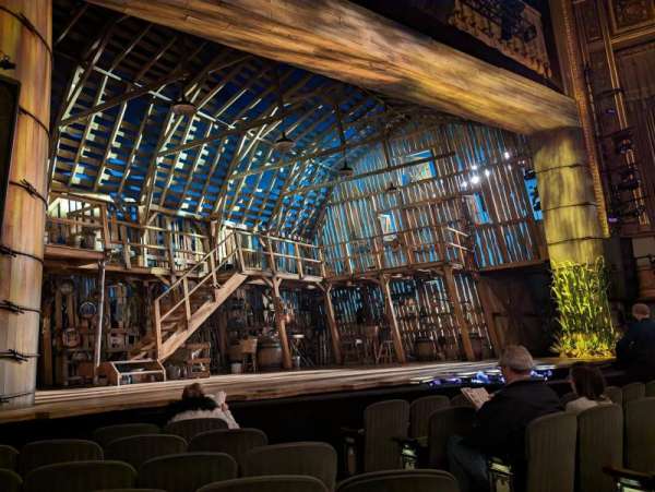 Nederlander Theatre, section: Orchestra L, row: F, seat: 7