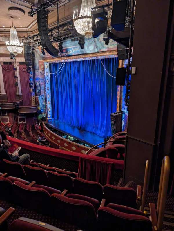 Imperial Theatre, section: Front Mezzanine R, row: E, seat: 413