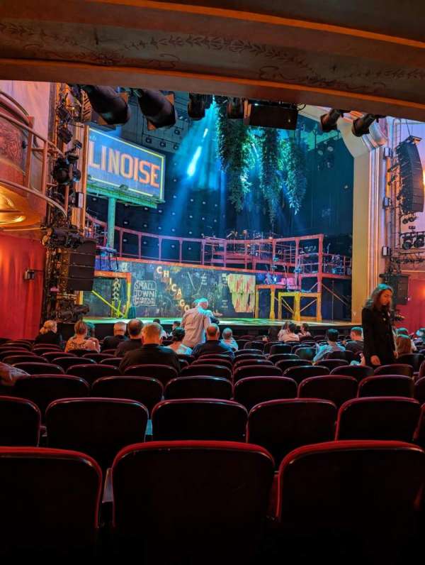 St. James Theatre, section: Orchestra L, row: N, seat: 19