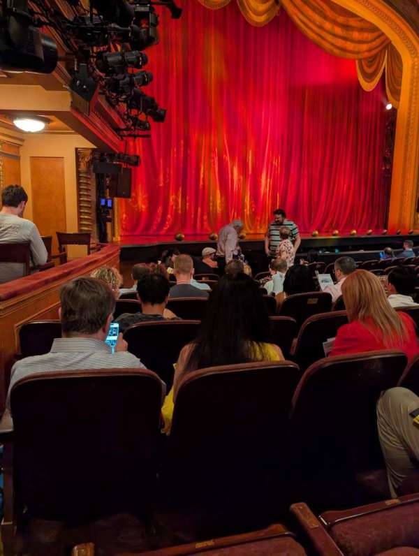 Todd Haimes Theatre, section: Orchestra L, row: K, seat: 19