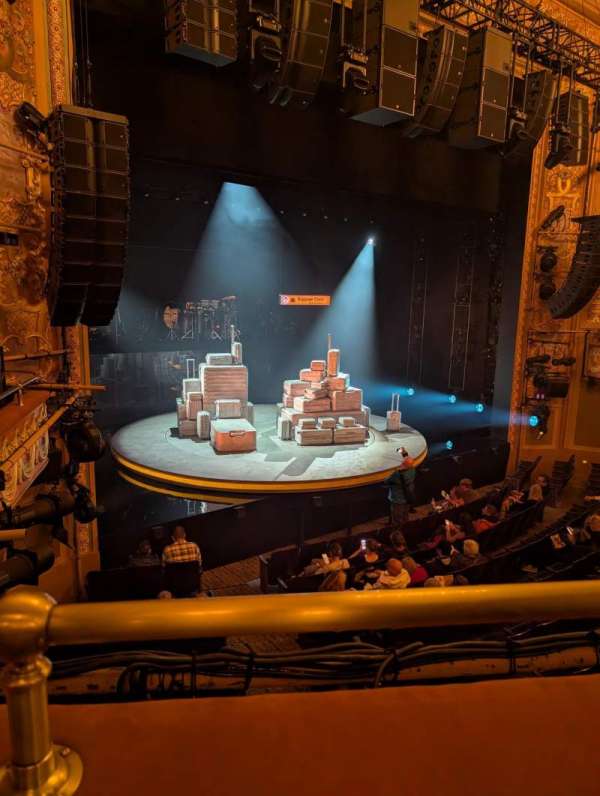Longacre Theatre, section: Mezzanine L, row: A, seat: 16