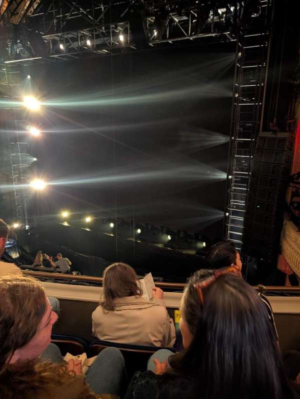Palace Theatre, Broadway, section: Mezzanine R, row: B, seat: 14
