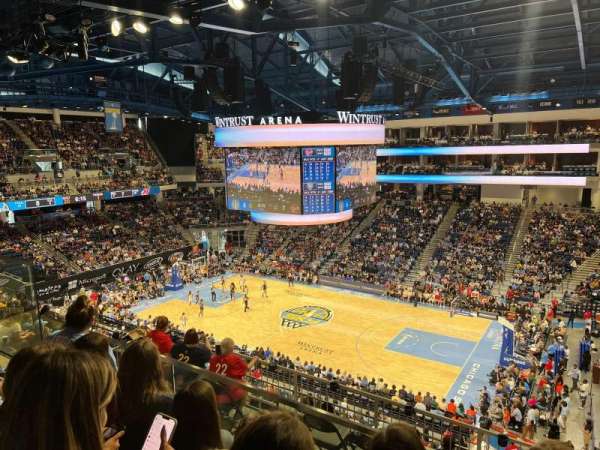 Wintrust Arena, section: 223, row: H, seat: 1