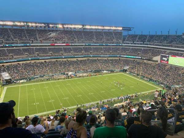 Lincoln Financial Field, section: 242, row: 21, seat: 4