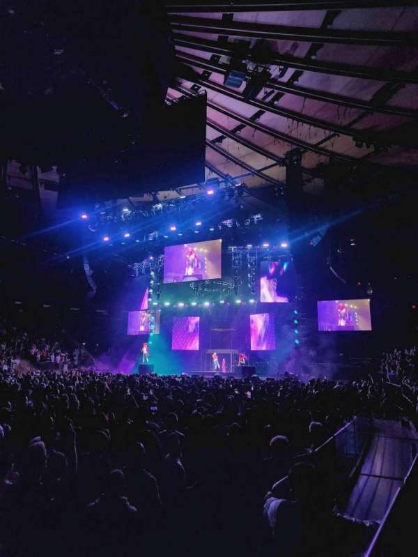 Madison Square Garden, section: 106, row: 1, seat: 9