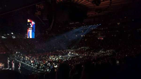 Madison Square Garden, section: 115, row: 19, seat: 1