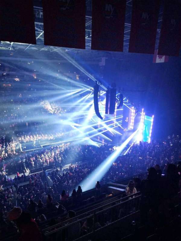 UBS Arena, section: 306, row: 1, seat: 1