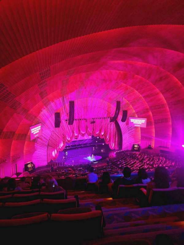 Radio City Music Hall, section: 3rd Mezzanine 7, row: G, seat: 702