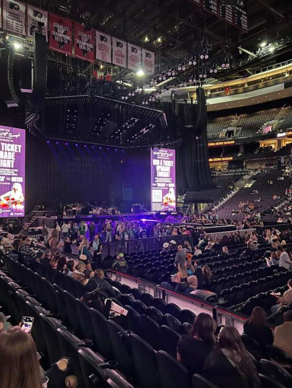 Xfinity Mobile Arena, section: 102, row: 7, seat: 1
