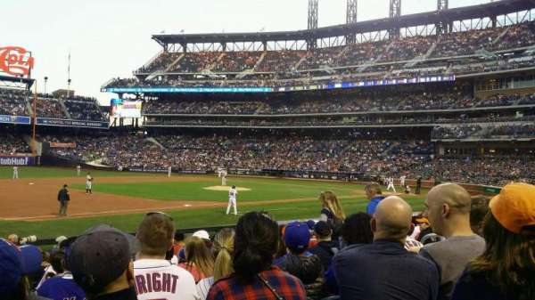 Citi Field, section: 124, row: 12, seat: 8