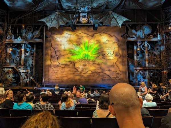Gershwin Theatre, section: Orchestra C, row: M, seat: 110