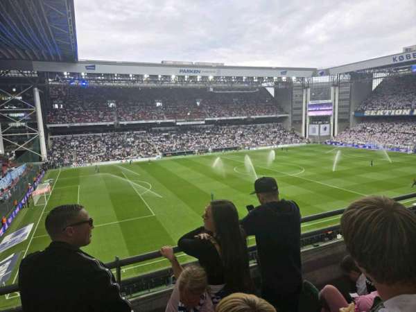 Parken Stadium, section: C1, row: 3, seat: 25