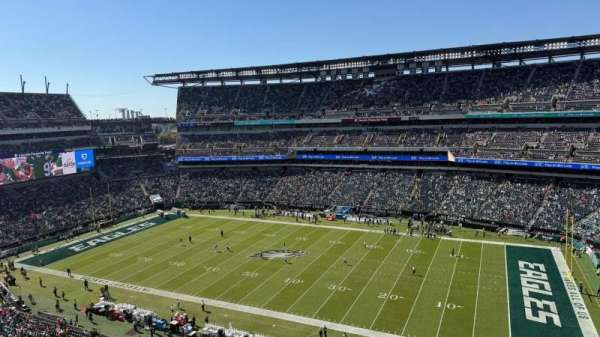 Lincoln Financial Field, section: 228, row: 4, seat: 4